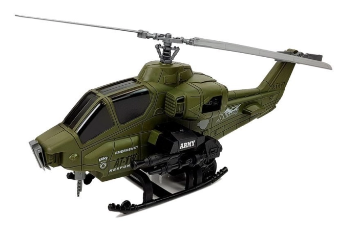 Súrlódómotoros helikopter forgó rotorokkal