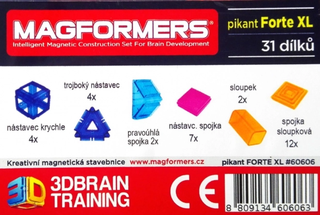 Magformers pikant forte XL kreatív mágneses építőkészlet