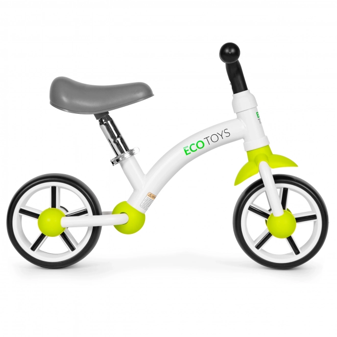 Gyerek futóbicikli zöld EVA kerekekkel – ECOTOYS