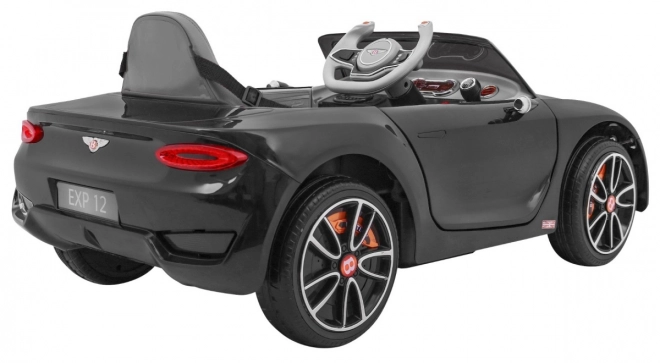 Elektromos kisautó Bentley EXP 12 Lakkozott Fekete