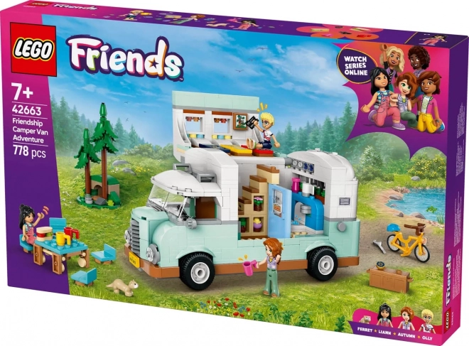 Lego Friends kaland a barátok lakókocsijával