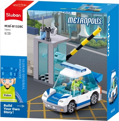 Sluban Metropolis rendőrautó