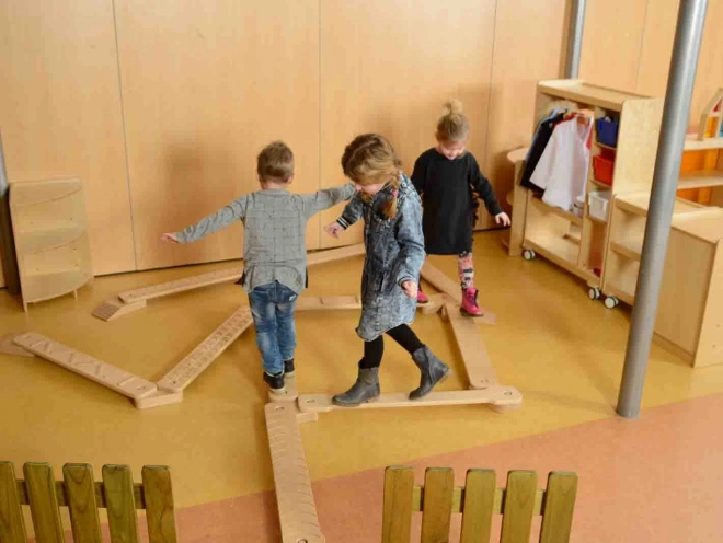 Masterkidz fa egyensúlyozó deszkák