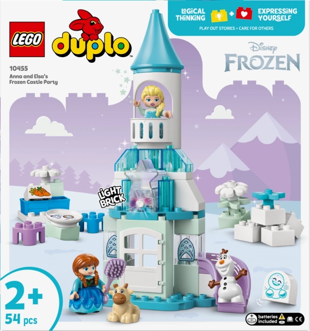 LEGO Duplo Disney Jégvarázs Anna, Elsa és a kastély ünnepe
