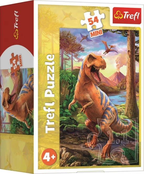 Trefl: Puzzle 54 darabos mini - Hihetetlen dinoszauruszok