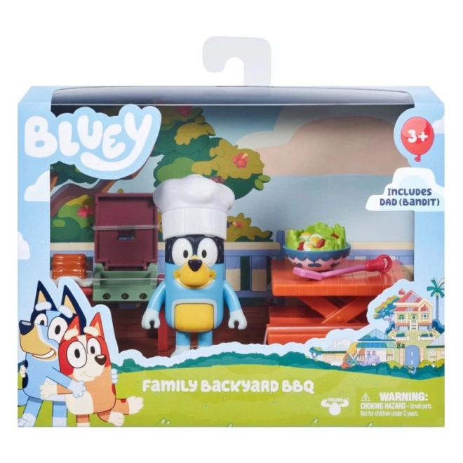 Kerti BBQ jelenet, mint a sorozatban