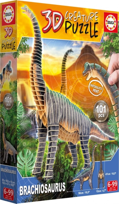 3D puzzle Brachiosaurus 101 darab