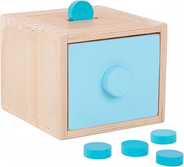 Woopie Green fa oktató fiókos rendező játék Montessori