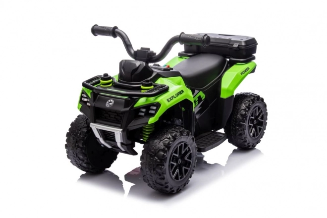 Gyerek akkumulátoros quad zöld