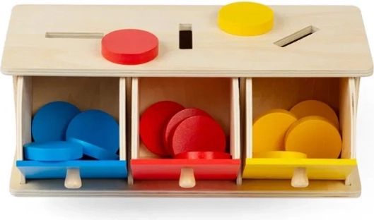 Bigjigs Toys színek szerinti válogató doboz