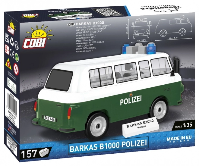 Barkas B1000 Rendőrségi építőkockák