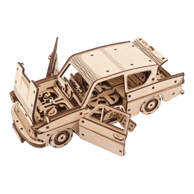 Ugears 3D fa mechanikus puzzle Harry Potter Repülő Ford Anglia