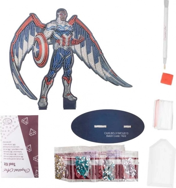 Gyémánt festés XL Avengers: Sólyom