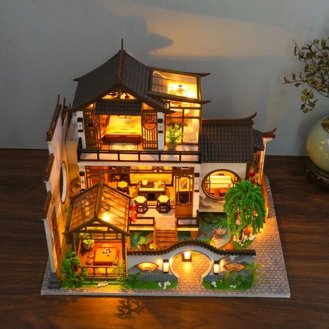 Minatűra házikó Költői villa 2Kids Toys
