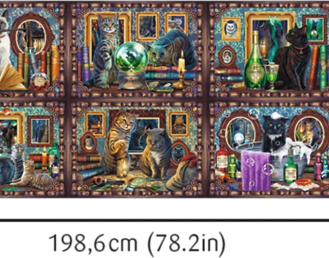 Puzzle TREFL Varázslatos Kockák 9000 Darab