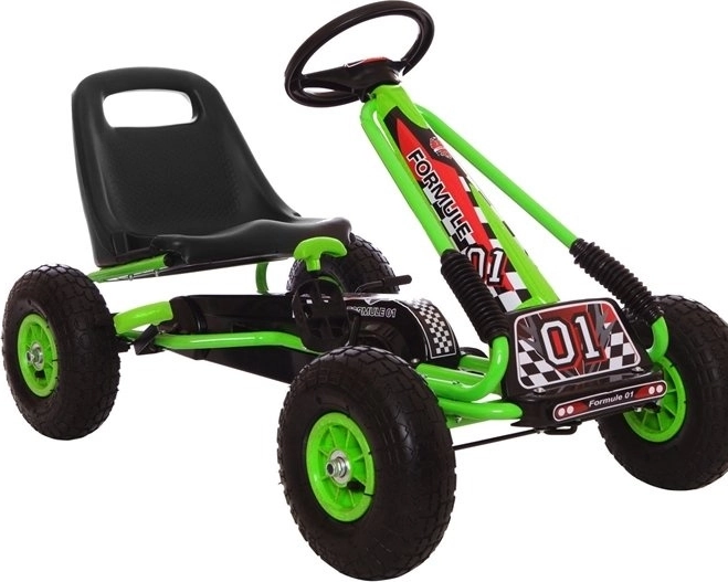 Gyerek gokart pedálos zöld – Zöld