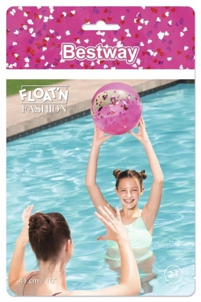 Bestway aranyszínű csillogó strandlabda 41 cm