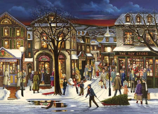 Cobble hill karácsonyi kirakós