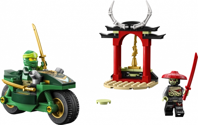 Lego Ninjago Lloyd nindzsa motorkerékpár