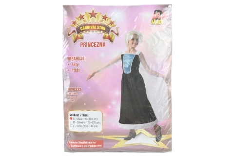 Jelmezbálra ruha - elegáns hercegnő 110-120 cm