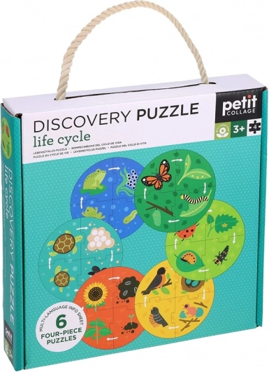 Petit Collage Felfedező Elefánt Mese Puzzle