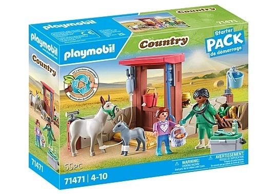 Állatorvos szamarakkal - PLAYMOBIL kezdőcsomag