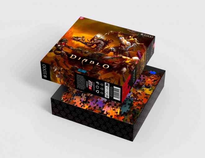 Diablo Hősök Csatája puzzle 1000 darabos