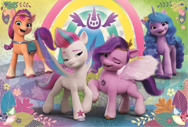 Trefl puzzle my little pony: aranyos pónik 60 darabos