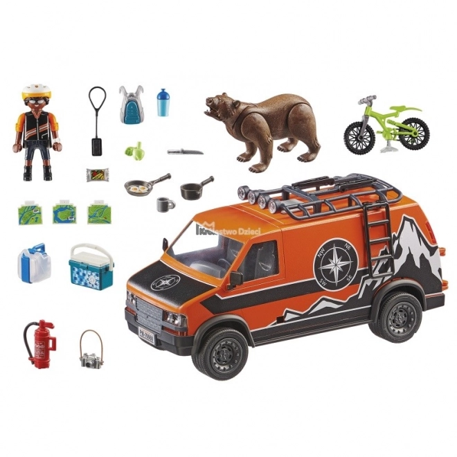 Playmobil Off-Road Akció Expedíciós Furgon Készlet