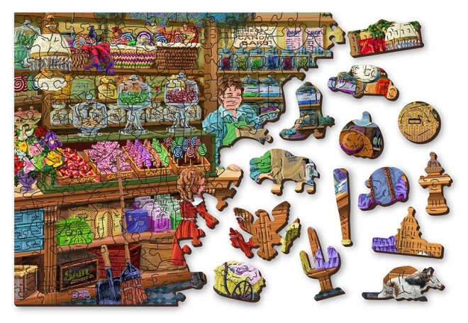 Kétszínű 2 az 1-ben puzzle a dupla szórakozásért