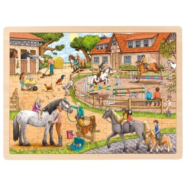 goki lovarda puzzle 96 darabos