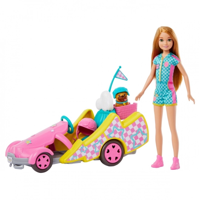 Barbie Stacie baba és Gokart film autó