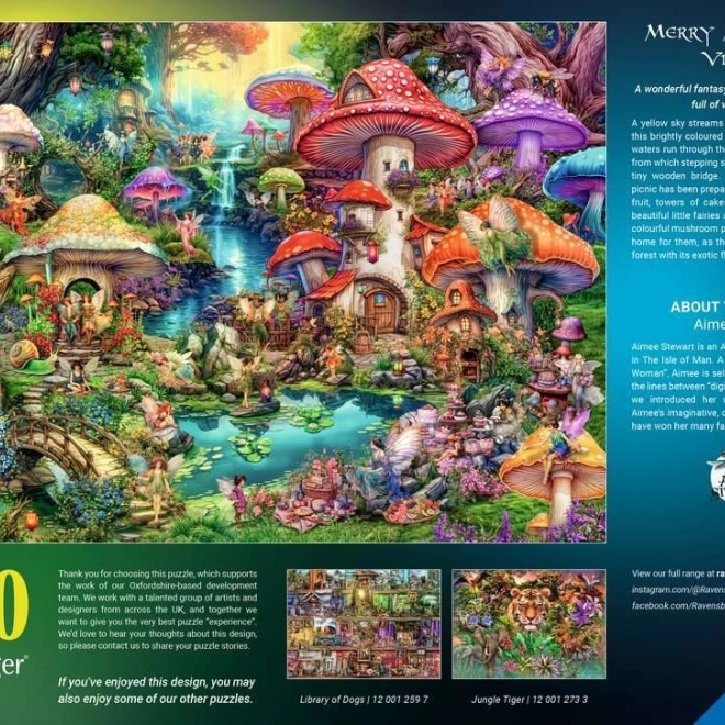 Ravensburger Puzzle Gombafalu 1000 Darab