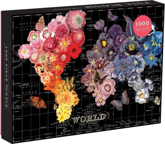 Galison puzzle Virágzó Föld 1000 darab