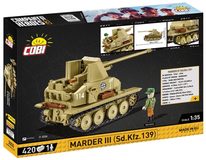 cobi marder III tankelhárító modell