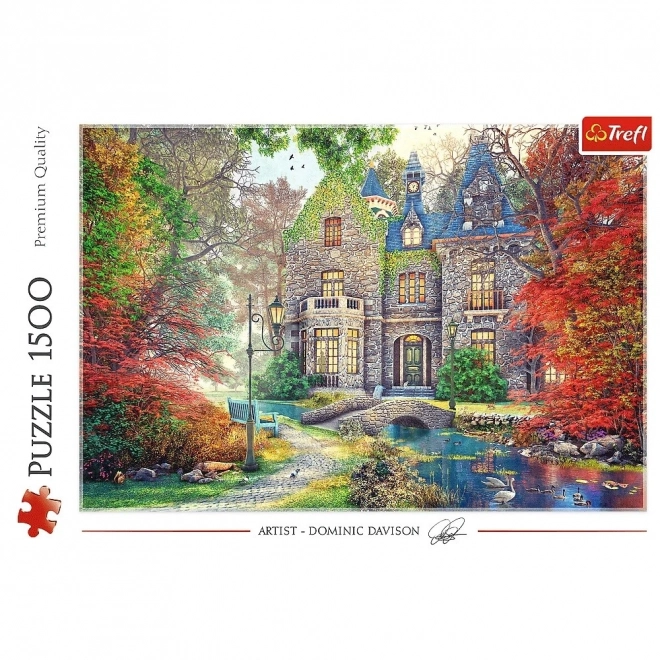 Trefl őszi kastély 1500 darabos puzzle