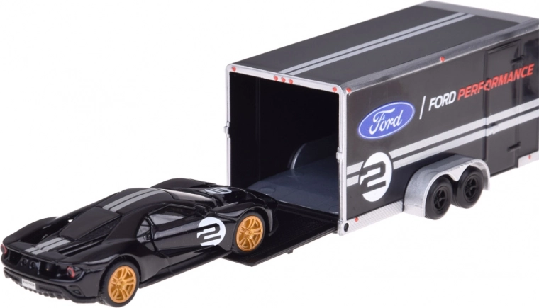 Funkcionális utánfutó rámpával a felhajtáshoz