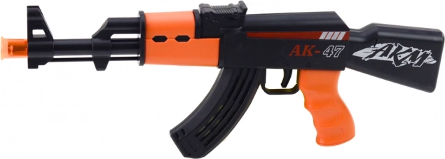 Gyermek játék puska AK47 fénnyel és hangokkal