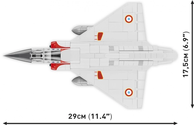 hidegháborús mirage iiic repülő modell