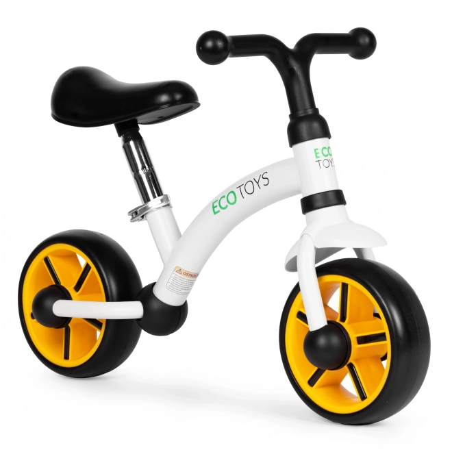 Gyerek futóbicikli fekete EVA kerekekkel - Ecotoys