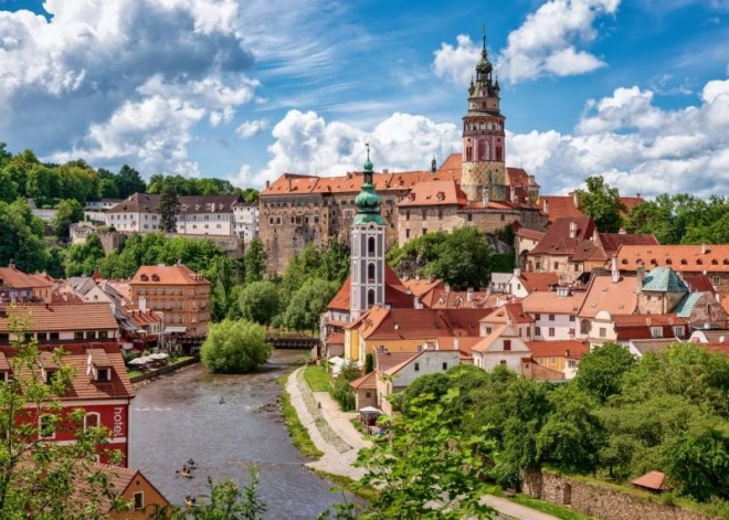 Cseh Krumlov Ravensburger 1000 darabos puzzle