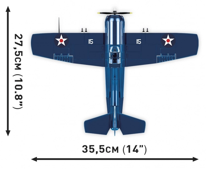 Grumman F4F Wildcat repülőgép modell