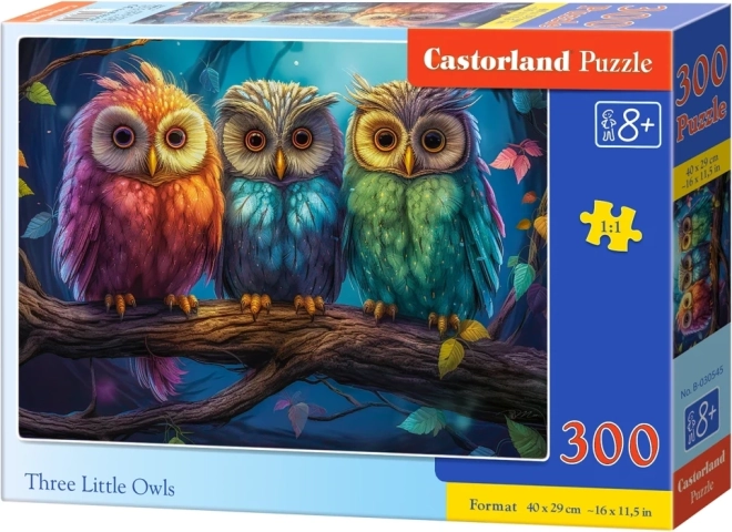 Három kis bagoly puzzle 300 darabos – B-030569