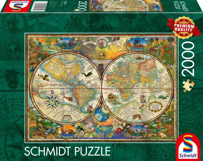 Schmidt földi lények puzzle 2000 darabos