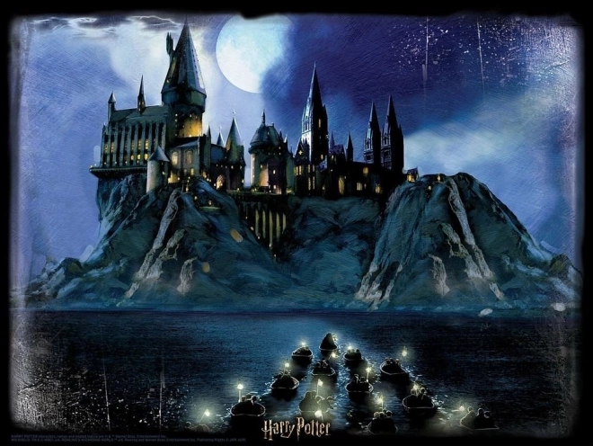 3D puzzle Harry Potter Roxfort érkezése