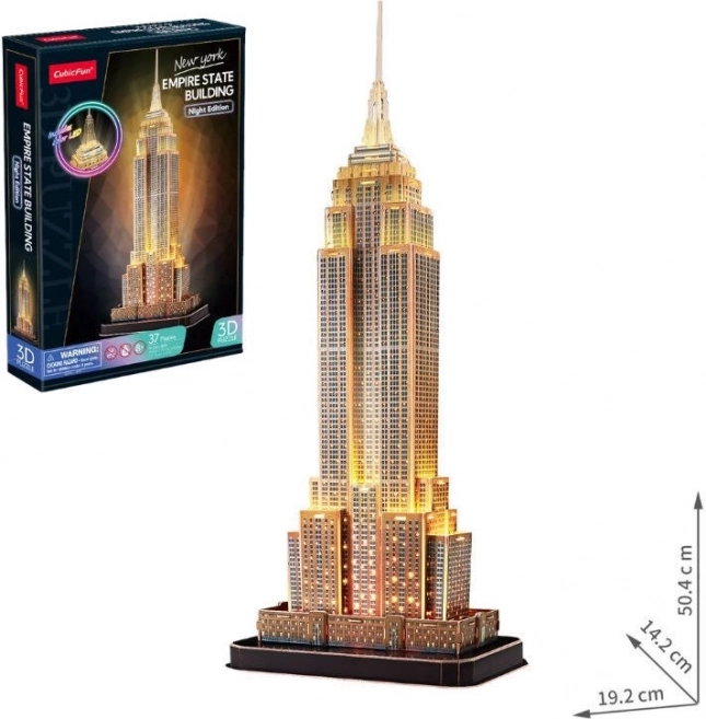 3D puzzle Empire State Building, 37 darab