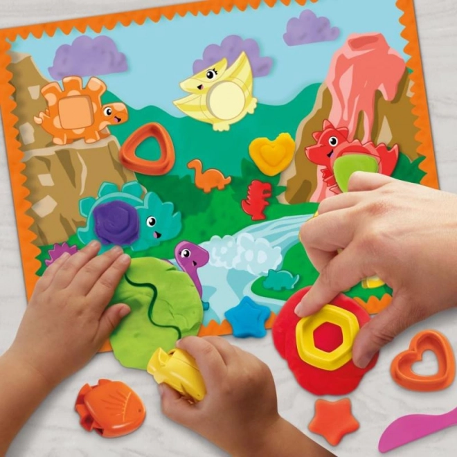 Play-Doh Alakok és Színek Dino