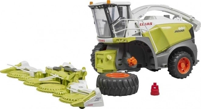 Claas Jaguar 980 betakarítógép modell Brudertől