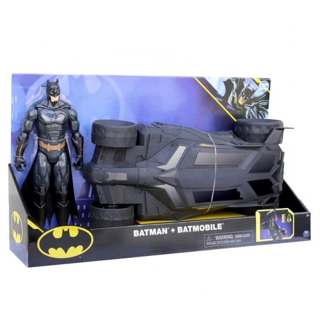 Batman Batmobil figurával 30 cm