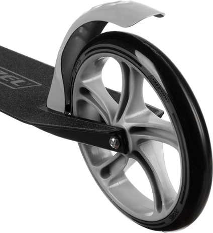 Összecsukható városi roller nagy kerekekkel (200 mm) gyerekeknek – szürke